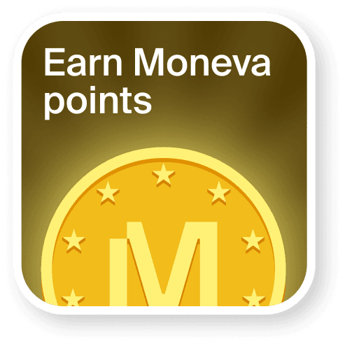 Earn Moneva points